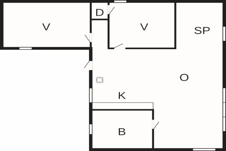 4 persoons vakantie huis in HALLABRO-By Traum-Plattegrond