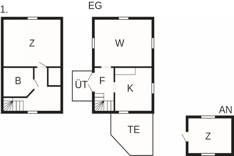 6 persoons vakantie huis in GLANSHAMMAR-By Traum-Plattegrond