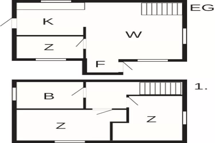 RIM FERIECENTER-Plattegrond