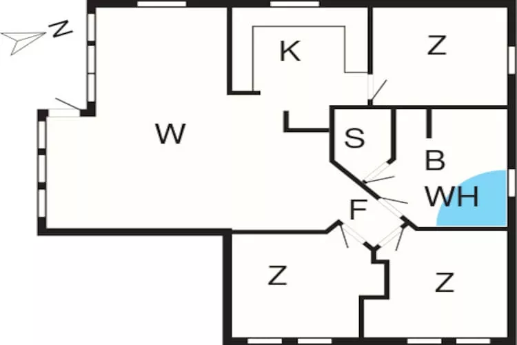 Gezellig toevluchtsoord met Spa -- By Traum Ferienwohnungen-Plattegrond