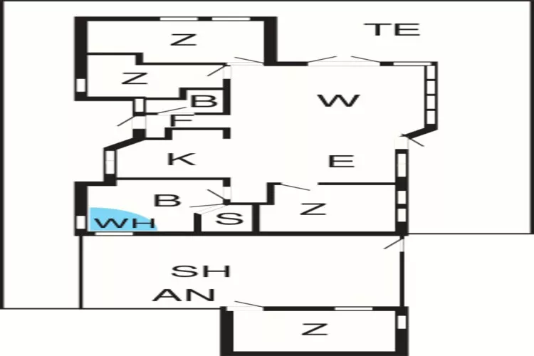 Luxe strandhuis in Blokhus -- By Traum Ferienwohnungen-Plattegrond