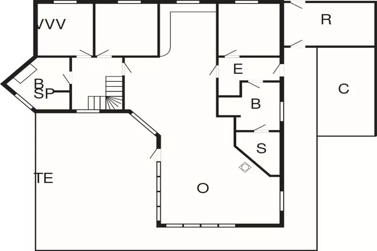 10 persoons vakantie huis in Højslev-By Traum-Plattegrond