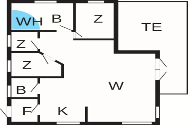 8 persoons vakantie huis in Hjørring-By Traum-Plattegrond