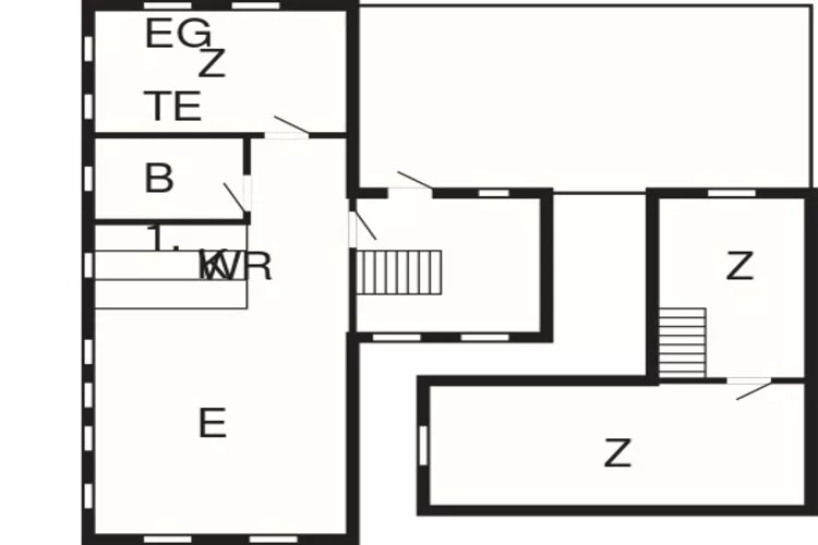 6 persoons vakantie huis in Læsø-By Traum-Plattegrond