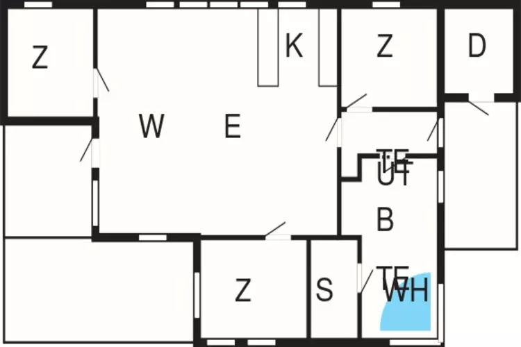 8 persoons vakantie huis in Ålbæk-By Traum-Plattegrond