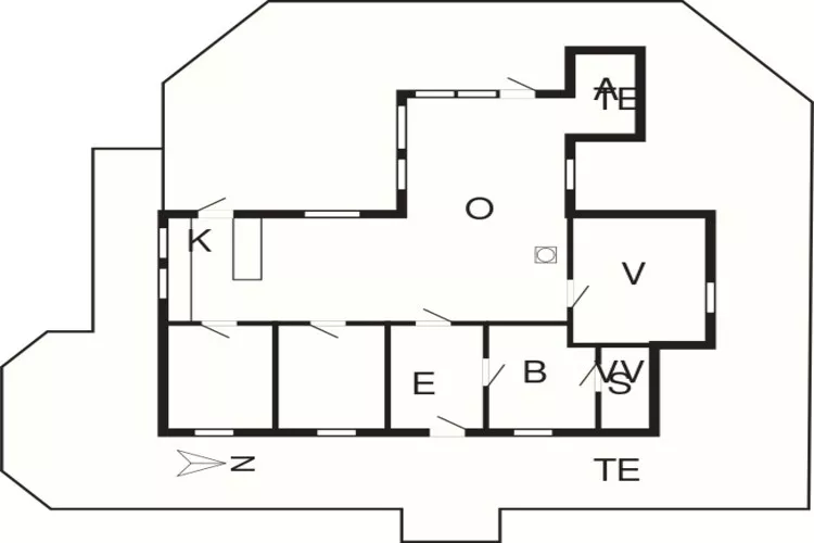 8 persoons vakantie huis in Glesborg-By Traum-Plattegrond