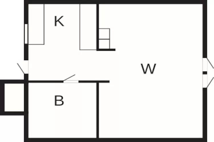 3 persoons vakantie huis in TORSLANDA-By Traum-Plattegrond