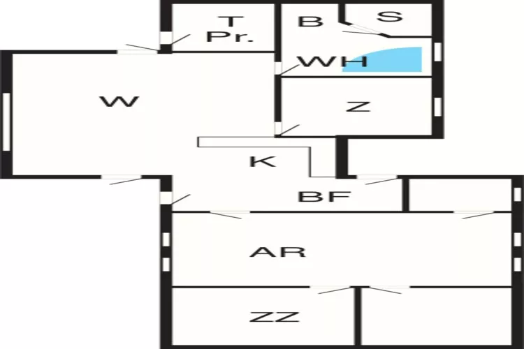 8 persoons vakantie huis in Løkken-By Traum-Plattegrond