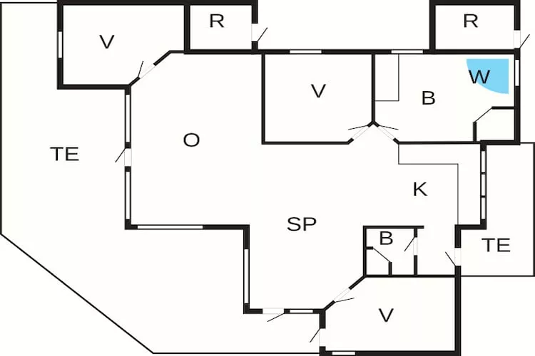 Ruim familieverblijf -- By Traum Ferienwohnungen-Plattegrond