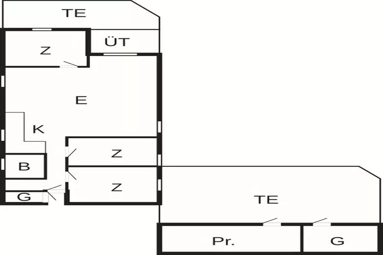 6 persoons vakantie huis in Blokhus-By Traum-Plattegrond
