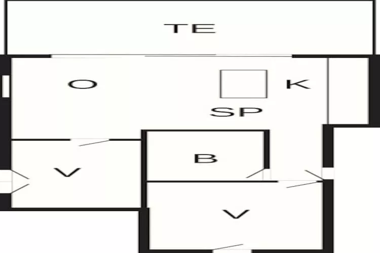 4 persoons vakantie huis in Wendtorf-Plattegrond