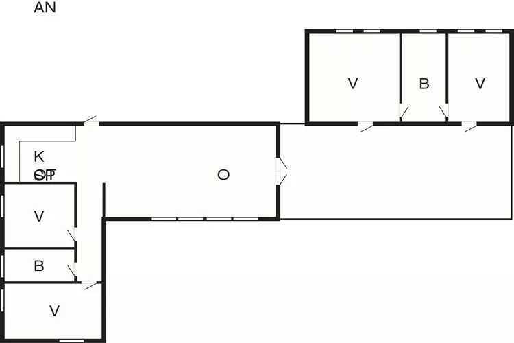 8 persoons vakantie huis in Haderslev-By Traum-Plattegrond