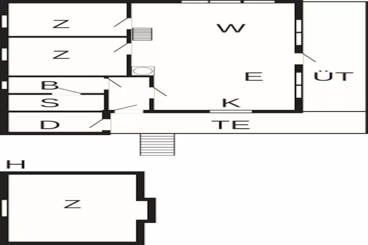 6 persoons vakantie huis in Bud-By Traum-Plattegrond