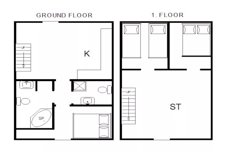 6 persoons vakantie huis in Hemmet-By Traum-Plattegrond
