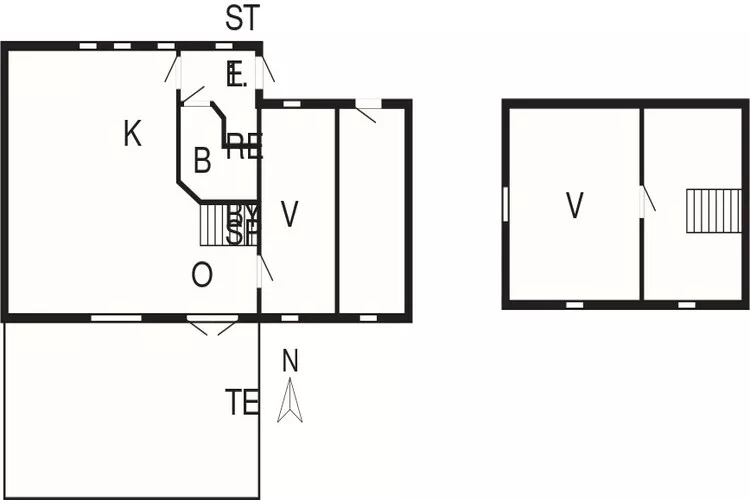 5 persoons vakantie huis in Øster Assels-By Traum-Plattegrond