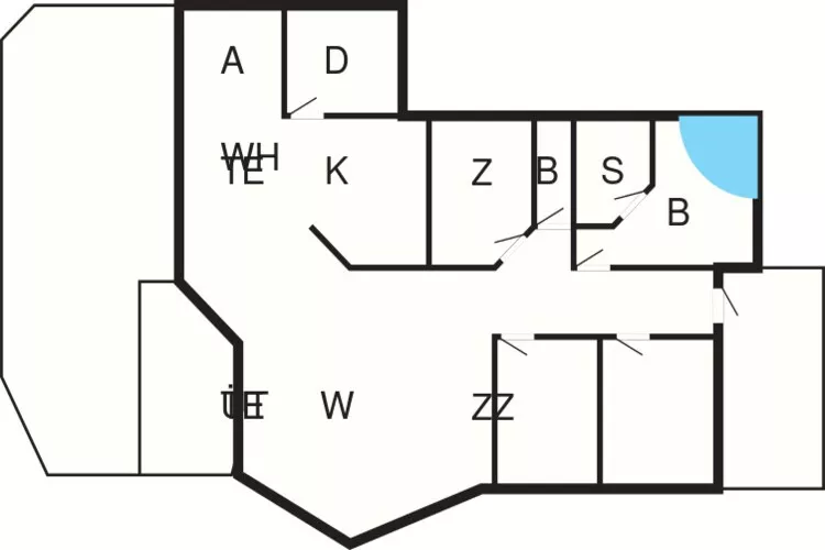 Rustige retraite aan zee -- By Traum Ferienwohnungen-Plattegrond
