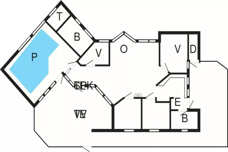 7 persoons vakantie huis in Græsted-By Traum-Plattegrond