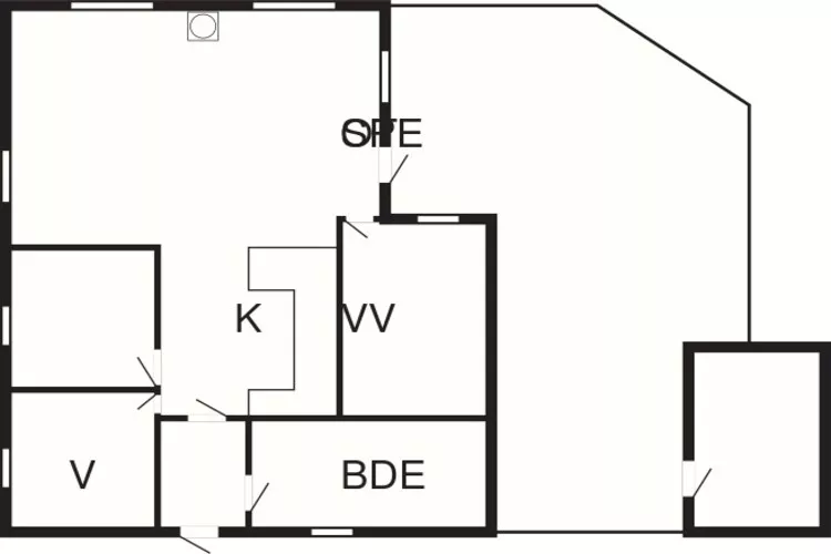 6 persoons vakantie huis in Ulfborg-By Traum-Plattegrond