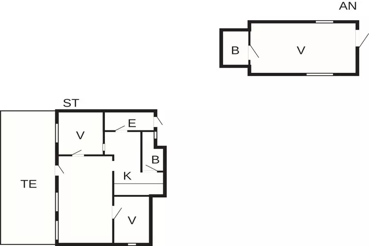 6 persoons vakantie huis in Nexø-By Traum-Plattegrond