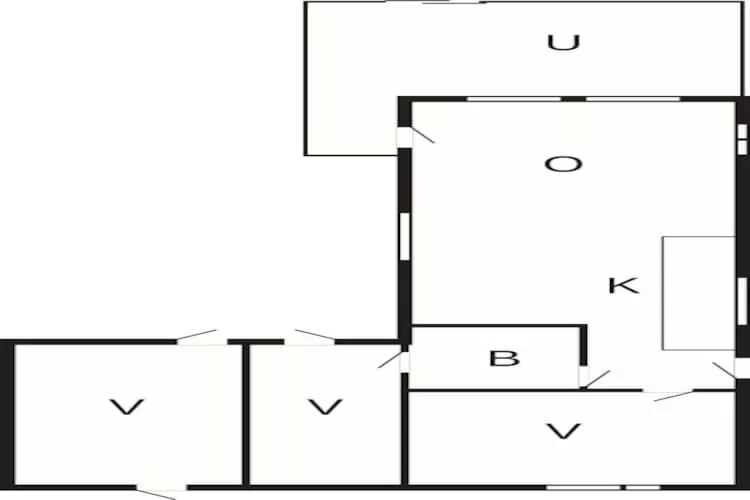 6 persoons vakantie huis in Karrebæksminde-Plattegrond