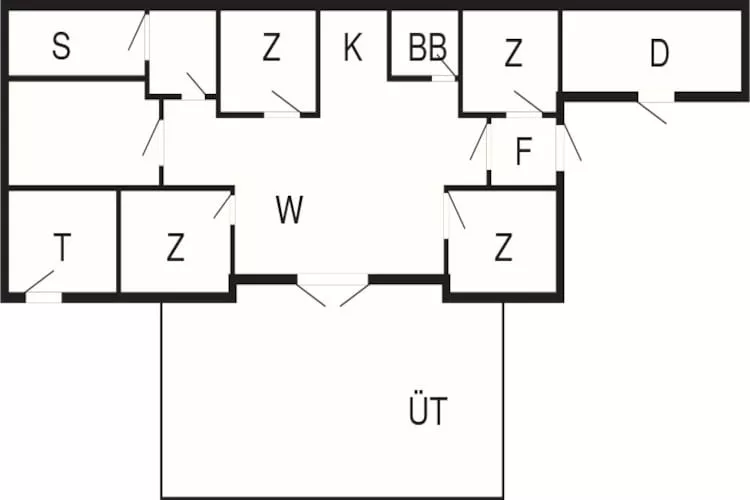 10 persoons vakantie huis in Haderslev-By Traum-Plattegrond