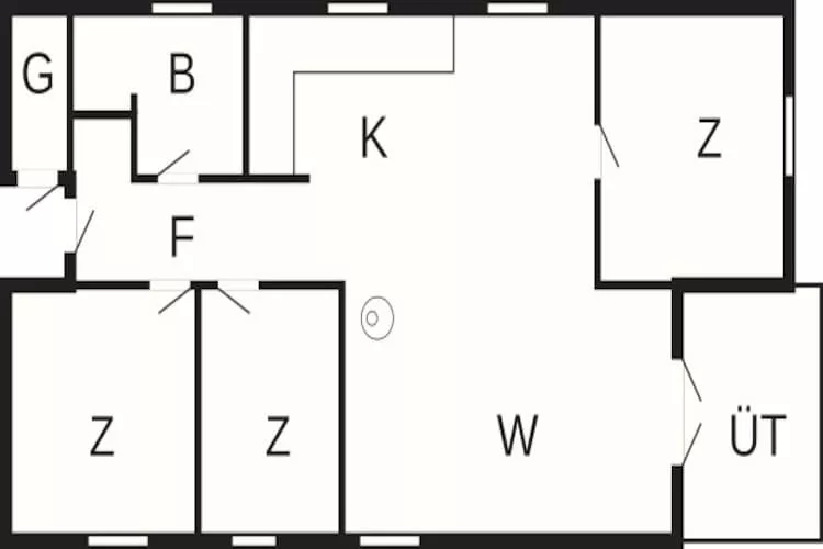 6 persoons vakantie huis in Løkken-By Traum-Plattegrond