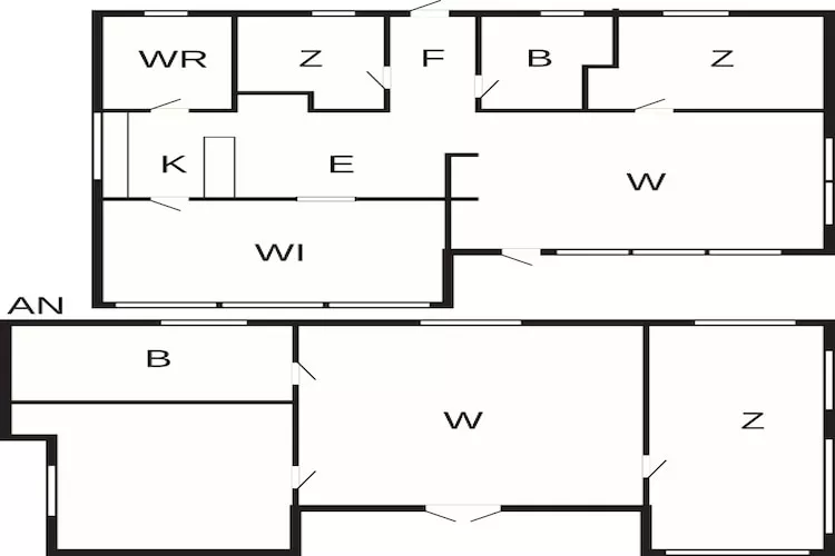 8 persoons vakantie huis in Gilleleje-By Traum-Plattegrond