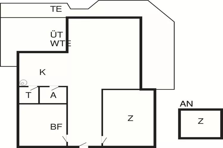 7 persoons vakantie huis in Lemvig-By Traum-Plattegrond