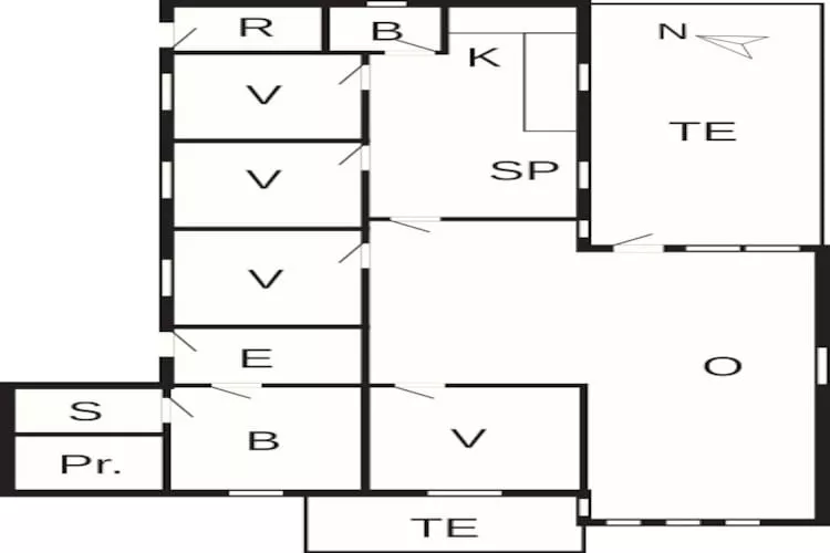 8 persoons vakantie huis in Frøstrup-By Traum-Plattegrond