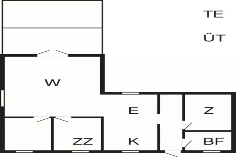 6 persoons vakantie huis in Hadsund-By Traum-Plattegrond