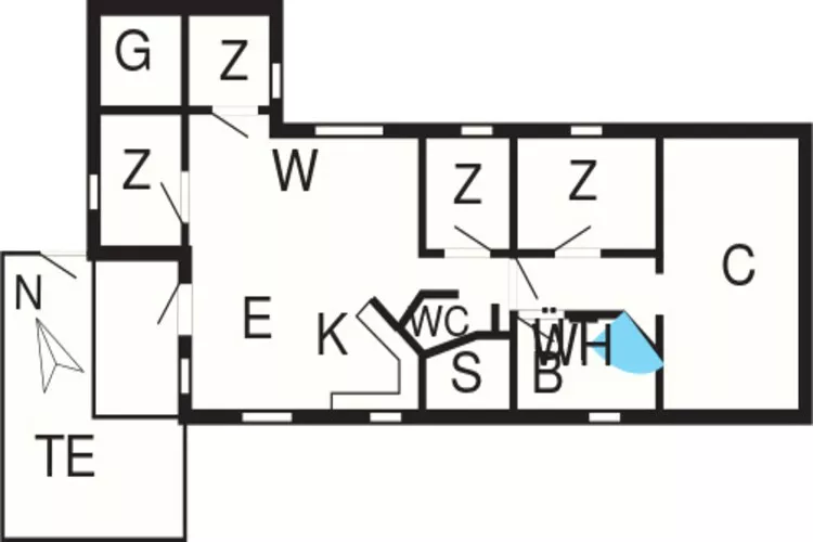 Luxe retraite met spa -- By Traum Ferienwohnungen-Plattegrond