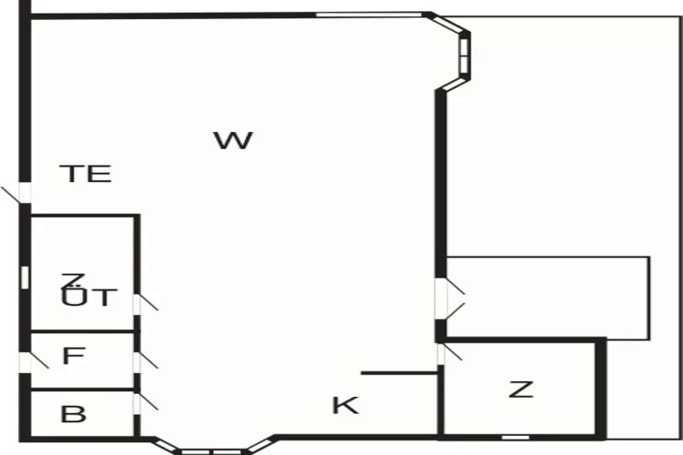 5 persoons vakantie huis in Fårvang-By Traum-Plattegrond