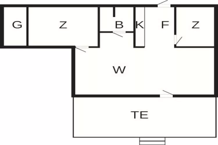 4 persoons vakantie huis in Ebeltoft-By Traum-Plattegrond