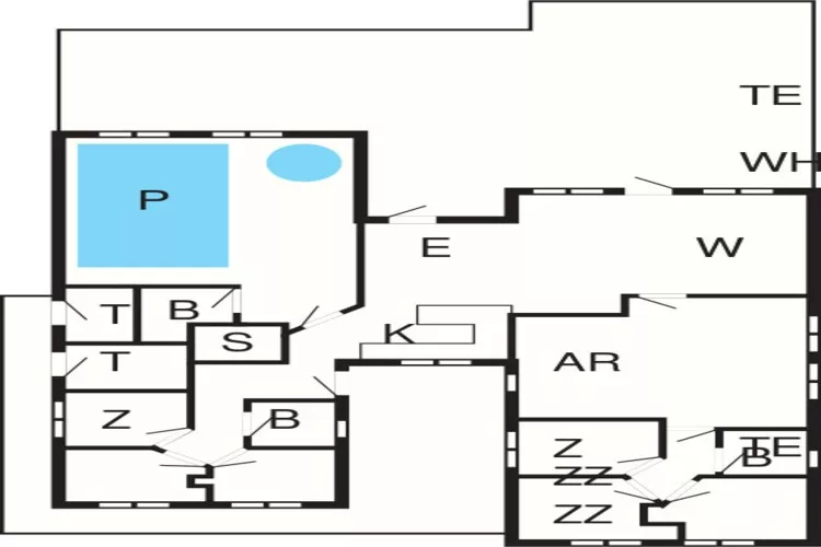 Luxe retraite in Marielyst -- By Traum Ferienwohnungen-Plattegrond