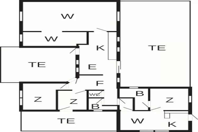 8 persoons vakantie huis in Jerup-By Traum-Plattegrond