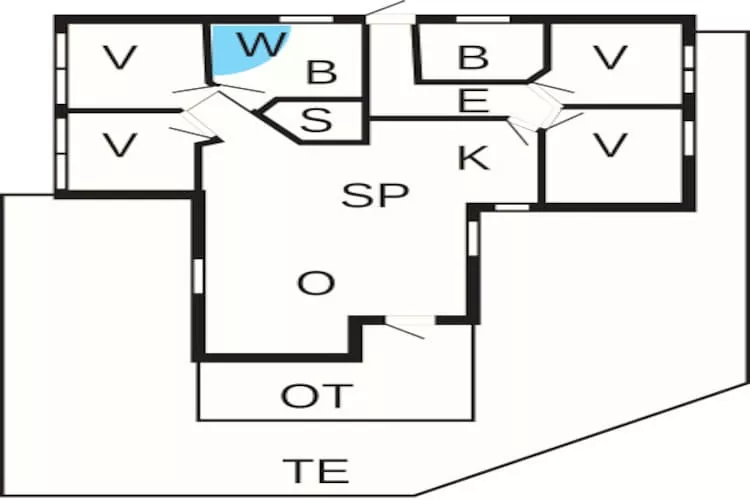 Luxe retraite met spa -- By Traum Ferienwohnungen-Plattegrond
