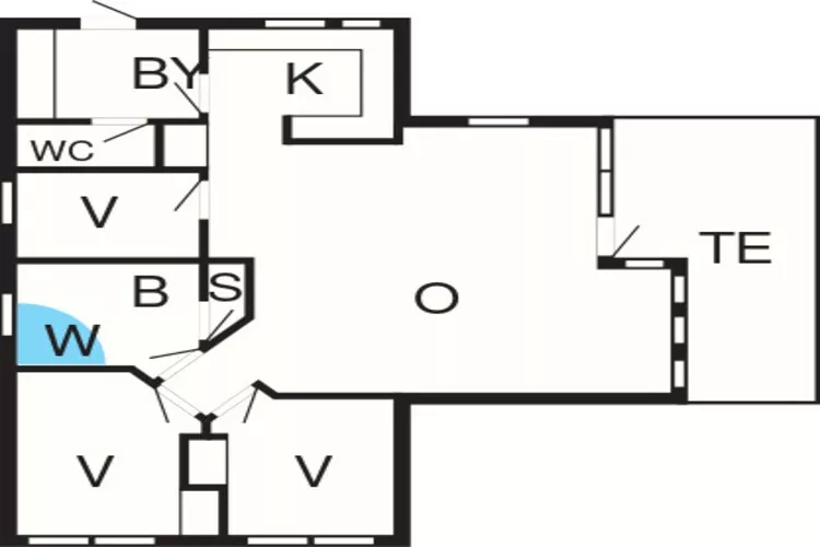 6 persoons vakantie huis in Nykøbing Sj-By Traum-Plattegrond