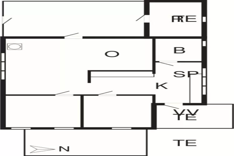 4 persoons vakantie huis in Fanø-By Traum-Plattegrond