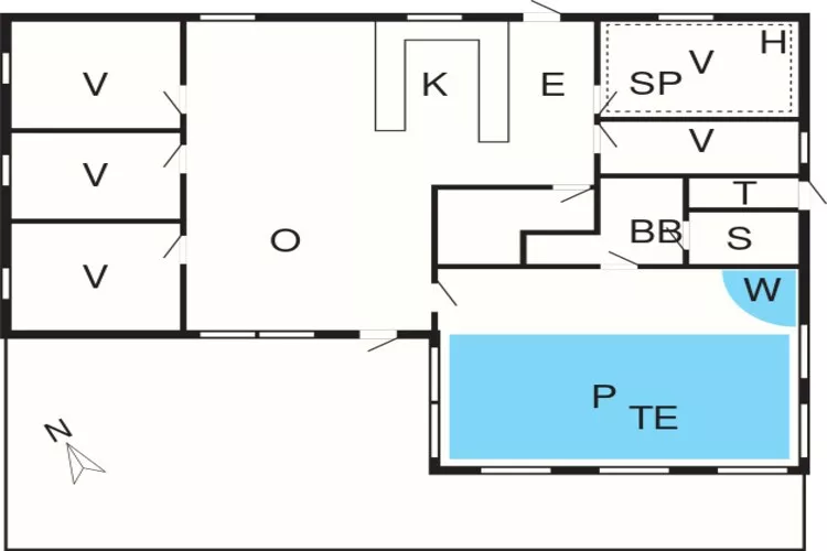 14 persoons vakantie huis in Ebeltoft-By Traum-Plattegrond