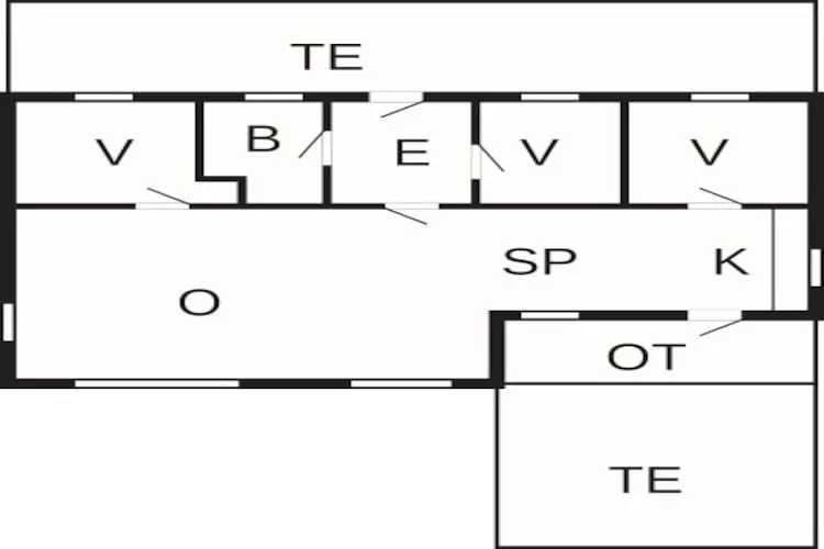 6 persoons vakantie huis in Ulfborg-By Traum-Plattegrond
