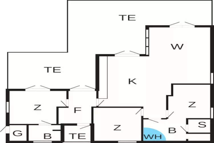 8 persoons vakantie huis in Nysted-By Traum-Plattegrond