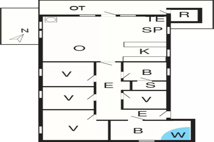 Afgelegen toevluchtsoord in de natuur -- By Traum Ferienwohnungen-Plattegrond