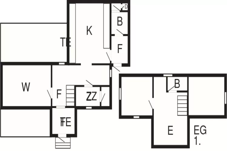 5 persoons vakantie huis in SÖLVESBORG-Plattegrond