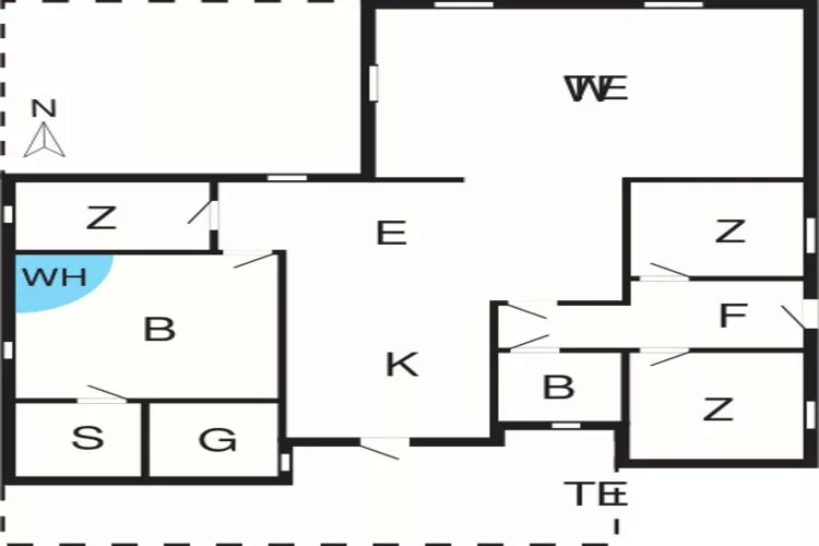 10 persoons vakantie huis in Fjerritslev-By Traum-Plattegrond