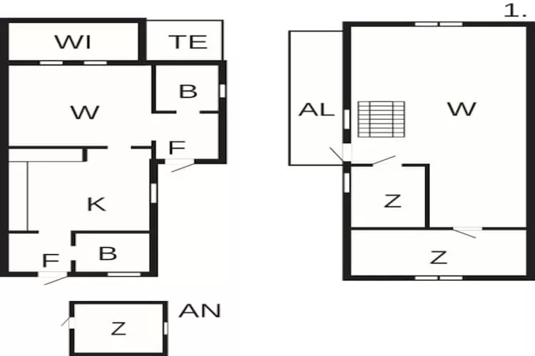 8 persoons vakantie huis in ELLÖS-Plattegrond