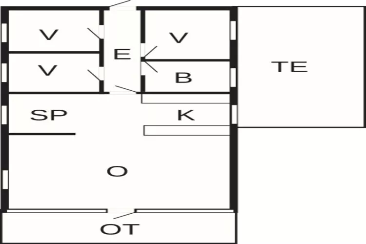 4 persoons vakantie huis in Hals-By Traum-Plattegrond
