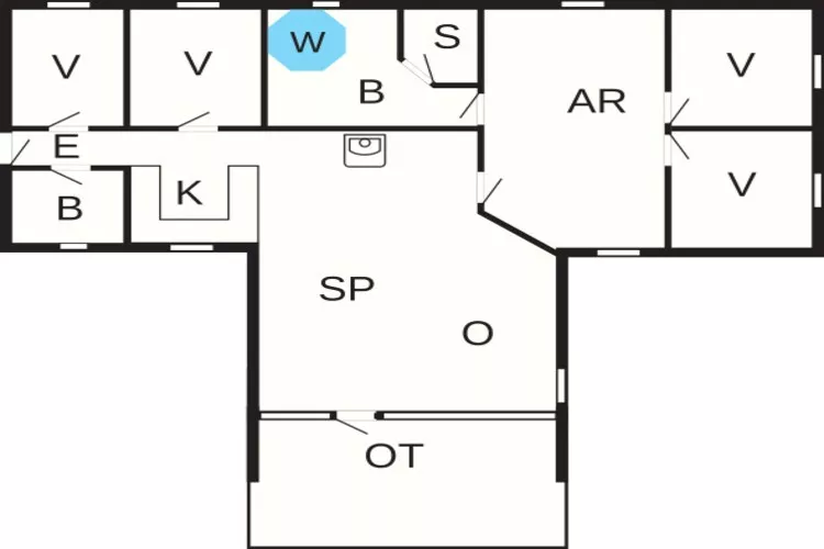 10 persoons vakantie huis in Løkken-By Traum-Plattegrond