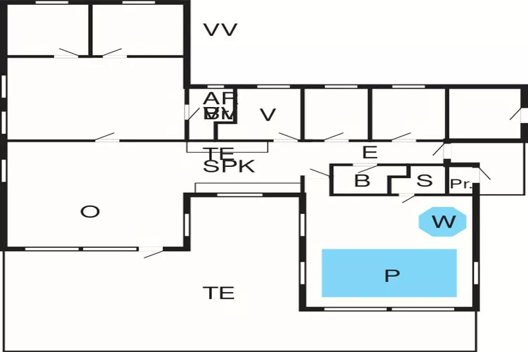 TYP 210-Plattegrond