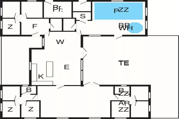 TYP 345-Plattegrond