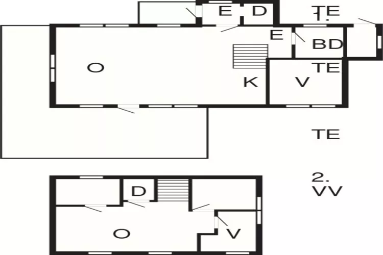 5 persoons vakantie huis in GURSKØY-Plattegrond